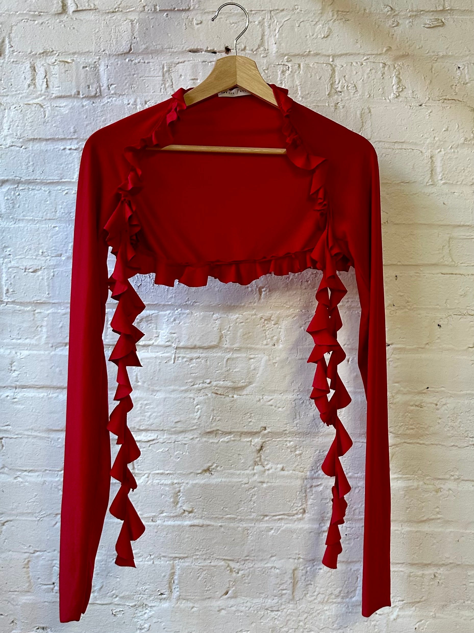 Ruffle Bolero Sleeves